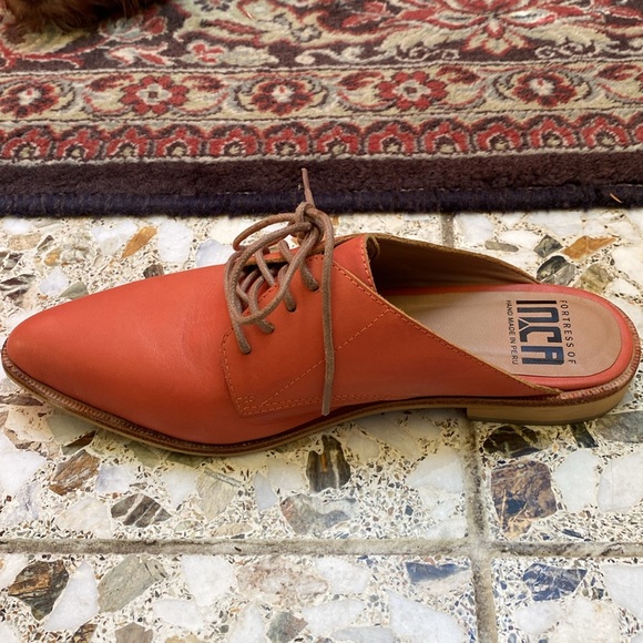 Handmade leather mules from Peru - Picture 2 of 5